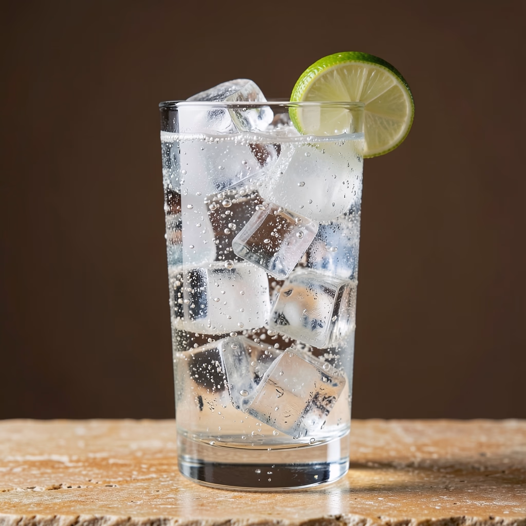 Gin and Tonic cocktail